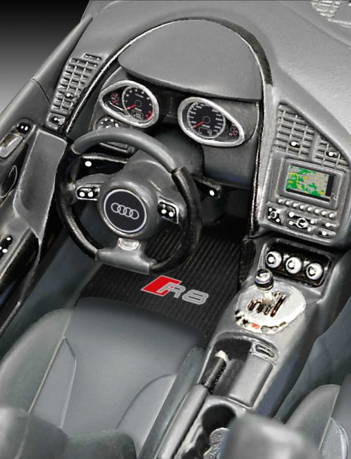 Revell Audi R8 1:24 koottava pienoismalli setti - Image 7