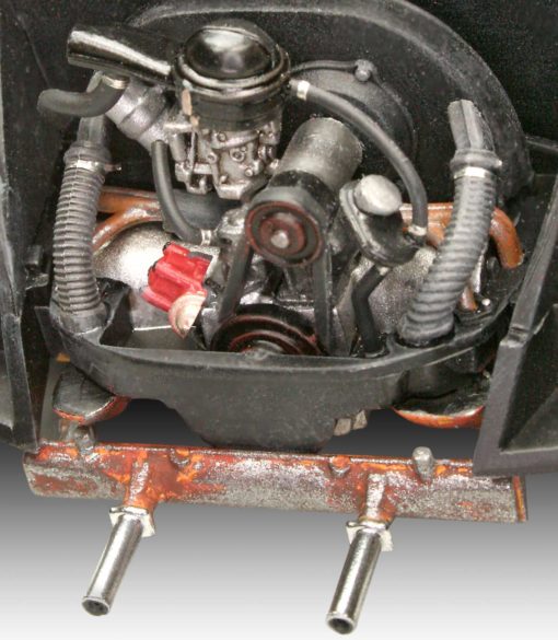 Revell VW Beetle Limousine 1968-pienoismalli setti - Image 6