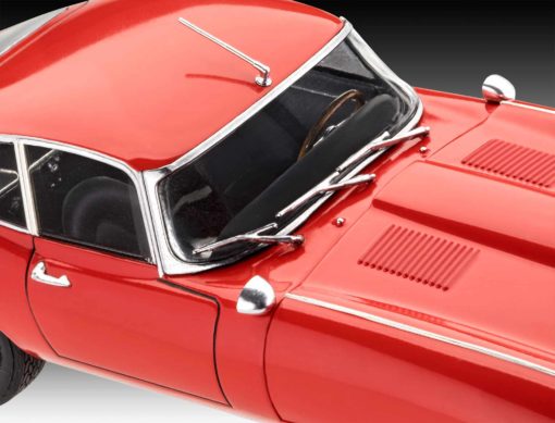 Revell Jaguar E-Type auto 1:24 pienoismalli - Image 6