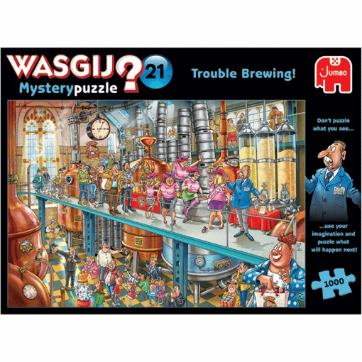 Palapeli 1000 palaa Wasgij 21 Trouble Brewing