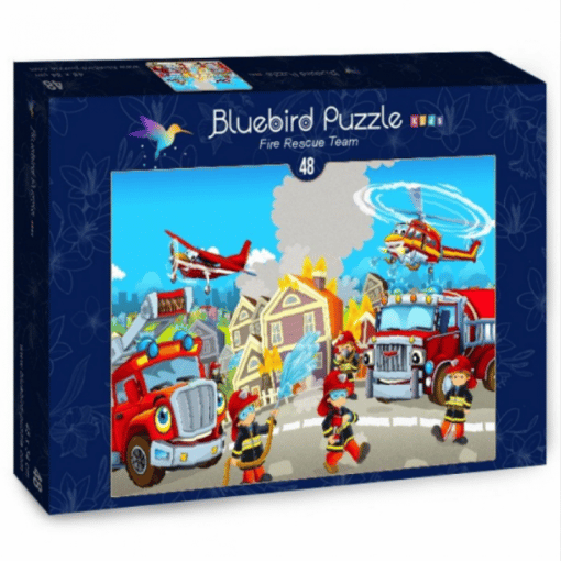 Palapeli 48 palaa palokunta Bluebird Puzzle