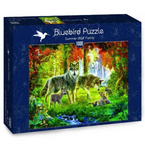 Palapeli 1000 palaa susiperhe Bluebird Puzzle