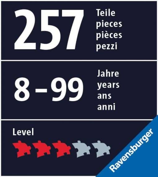 3D palapeli piparkakku talo 257 palaa valolla - Image 6