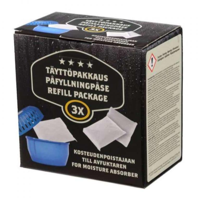 Kosteudenpoistaja täyttöpakkaus 3 x 450 g