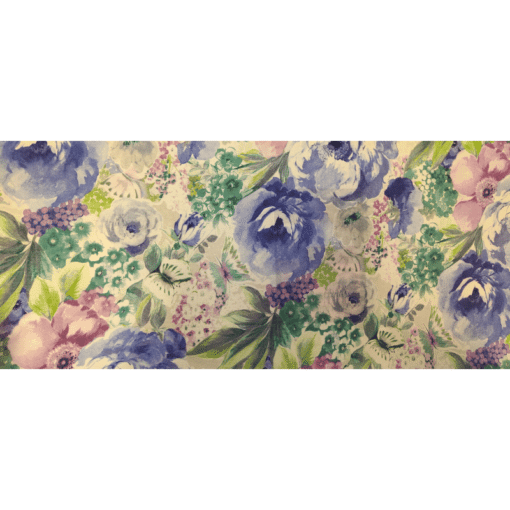 140 cm Kerni kukka Floral sininen - Image 2