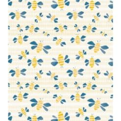 140 cm Vahakangas Let It Bee Mosaic Blue