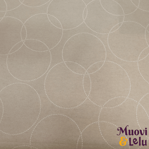 160 cm Kerni beige ympyrät - Image 3