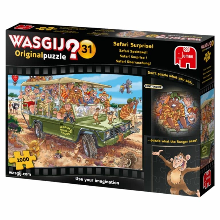 Palapeli 1000 palaa Wasgij 31 Safari Surprise