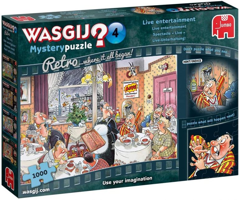 Palapeli 1000 palaa Wasgij 4 Retro - Image 4