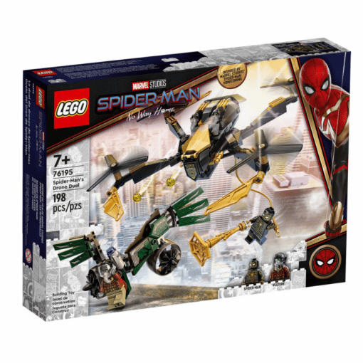 LEGO Marvel 76195 Spider-Man ja dronekopterien kaksintaistelu