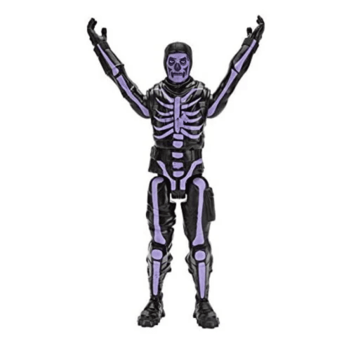Fortnite-hahmo 30 cm Skull Trooper purple glow - Image 2
