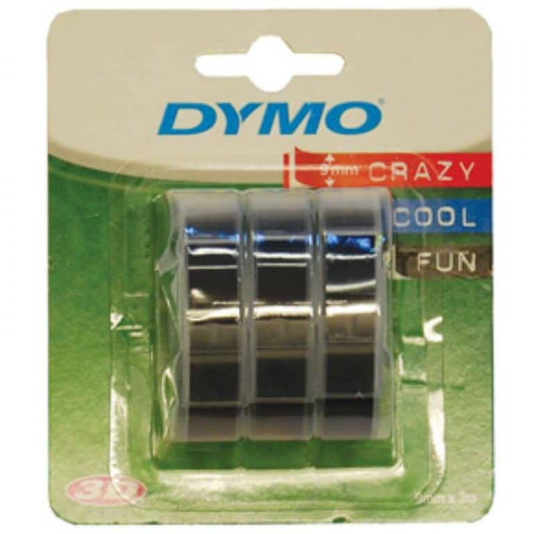 Dymo nauha musta 3 x 3 m