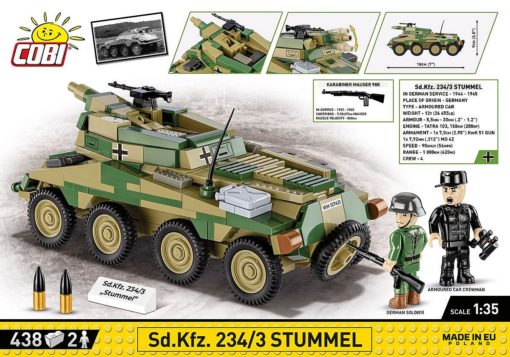 Cobi tankki Sd Kfz Stummel 2288 - Image 4