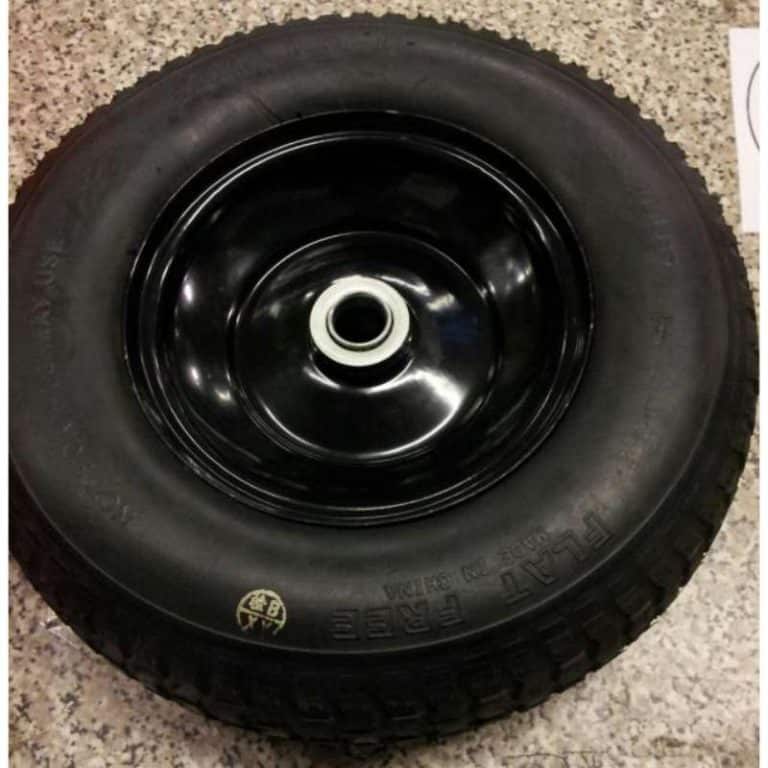 TÄYSKUMIPYÖRÄ 4.00-6 20MM AKSELILLE