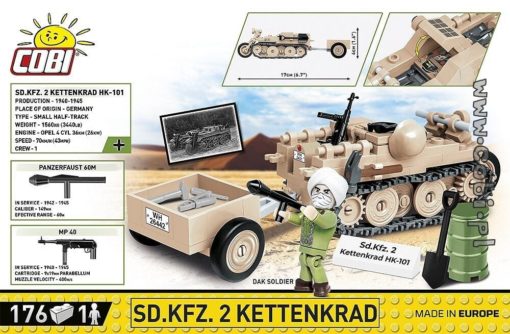Cobi SD.KFZ. 2 Kettenkrad 2401 - Image 5