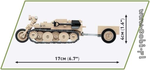 Cobi SD.KFZ. 2 Kettenkrad 2401 - Image 6