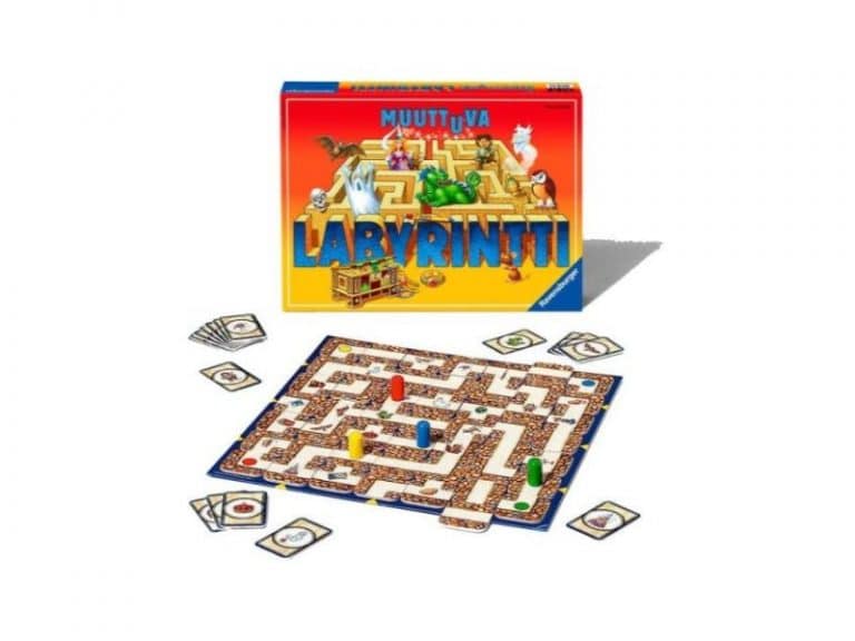 Muuttuva Labyrintti - lautapeli, Ravensburger