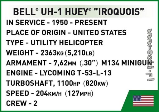 Cobi helikopteri Bell Uh-1 Huey "Iroquois" - Image 5