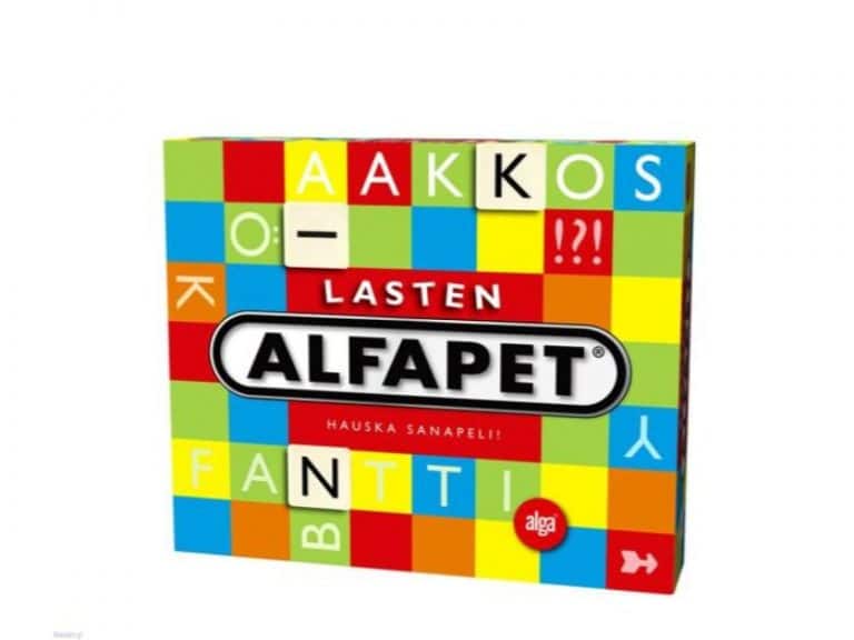 Alfapet lasten -lautapeli Alga