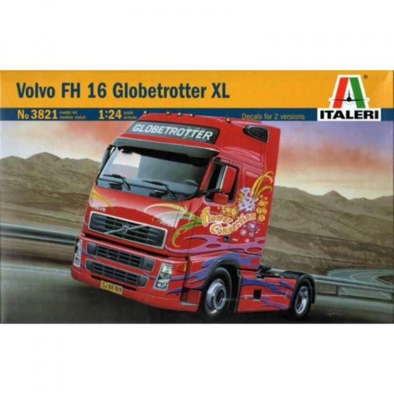 Italeri Volvo FH 16 Globetrotter 3821 koottava pienoismalli