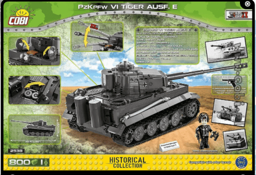 Cobi Tankki Tiger Vi Ausf. E 2538 - Image 11