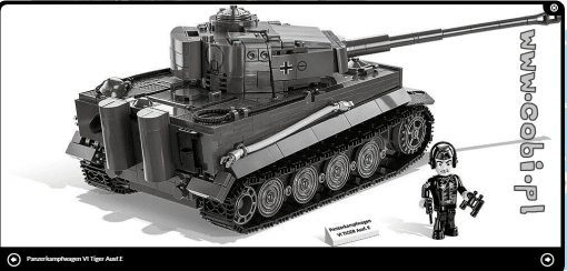 Cobi Tankki Tiger Vi Ausf. E 2538 - Image 9