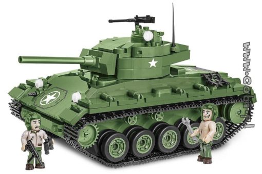Cobi tankki M24 Chaffee 2543 - Image 8