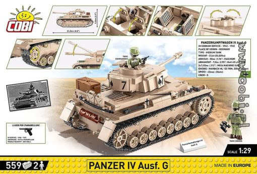 Cobi tankki Panzer IV Ausf. G 2546 - Image 14