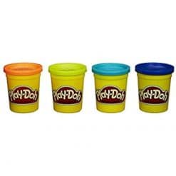 4 purkkia Play Doh -muovailuvahaa