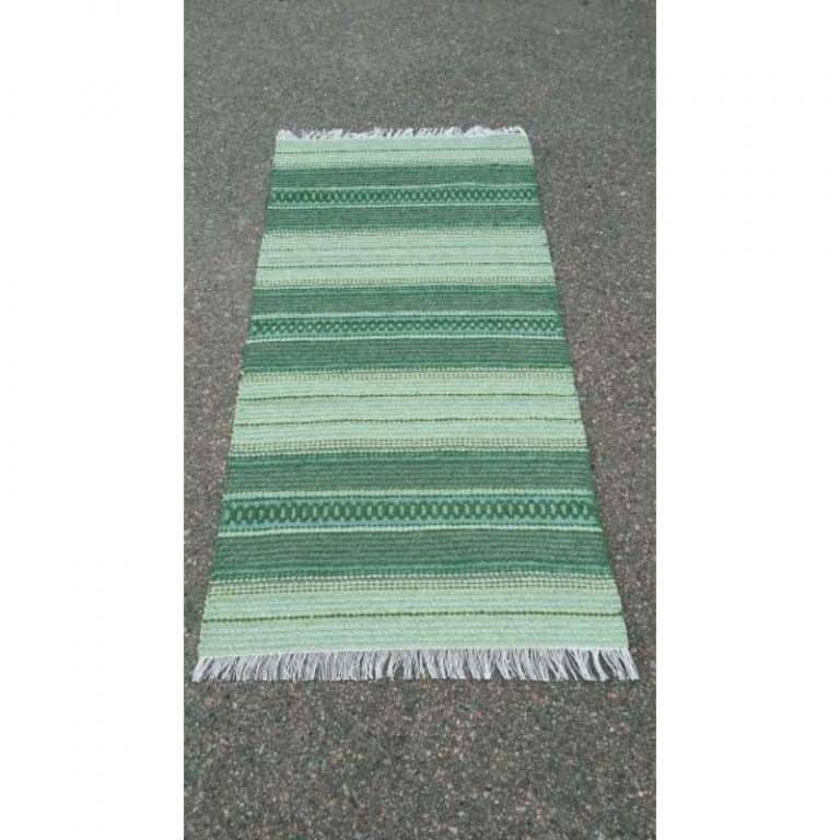 Muovipuuvilla matto 70 x 350 cm vihreä Ruska - Image 2