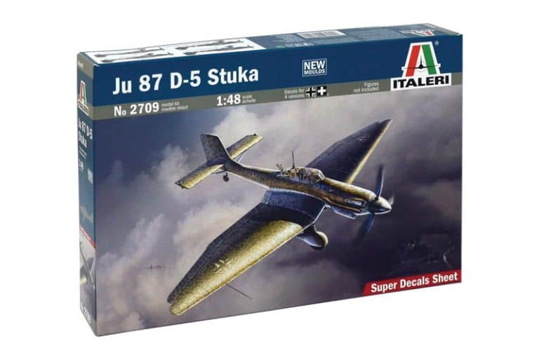 Italeri Ju 87 D-5 Stuka 2709 koottava pienoismalli IT2705 - Image 13