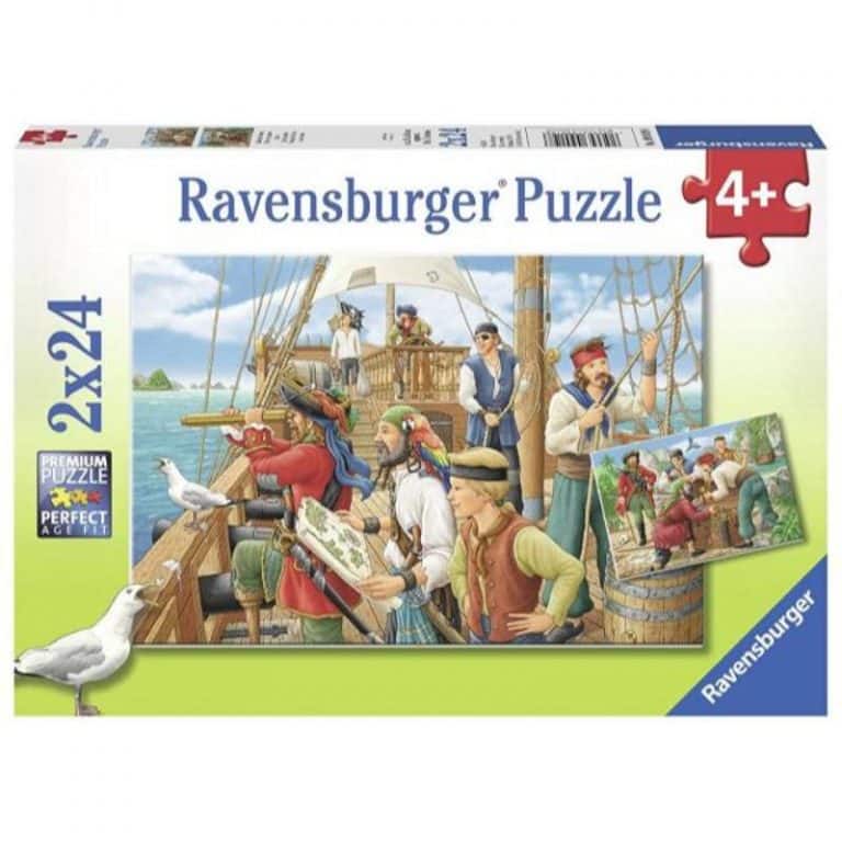 Palapeli, Merirosvo, Ravensburger (9,90) 24 x 2 palaa