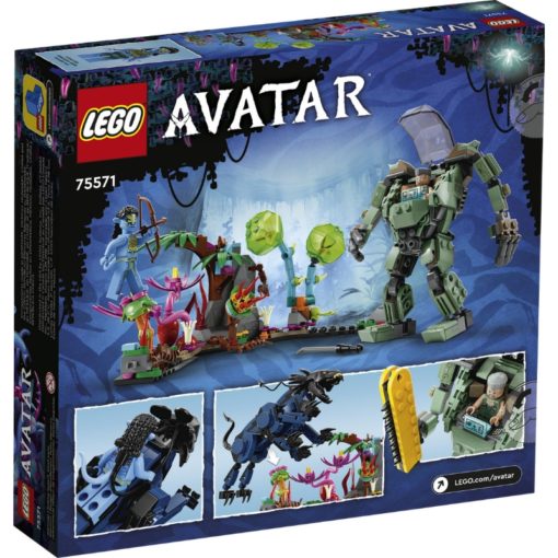 LEGO Avatar 75571 Neytiri Ja Thanotor Vs. Quaritch AMP-puvussa - Image 12
