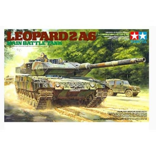 Tamiya Tankki Leopard 2A6 1:35 TA35271 - Image 2