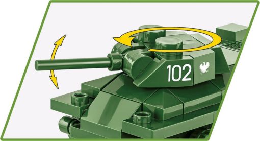 Cobi tankki 1:72 t-34/76 3088 - Image 6