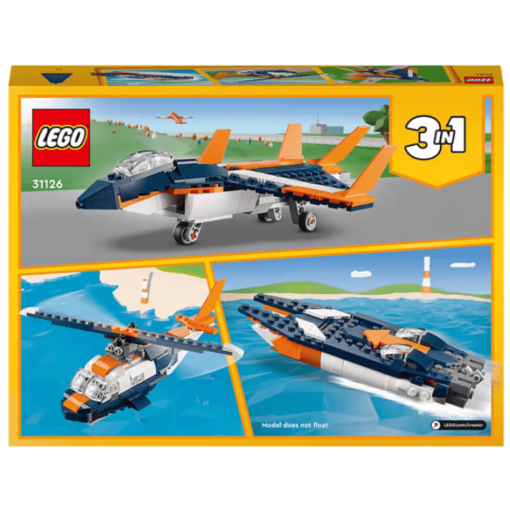 LEGO Creator 31126 Yliäänikone - Image 8
