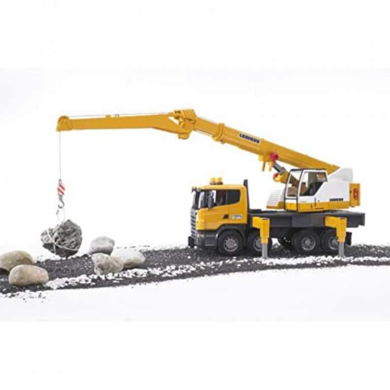 Bruder Nosturiauto Scania R-series Liebherr