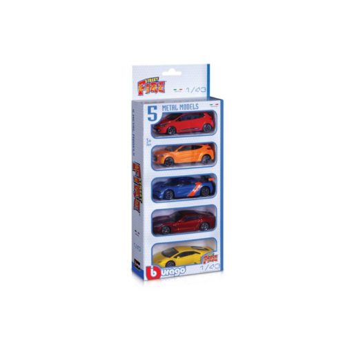 Burago auto 1:43 5 kpl