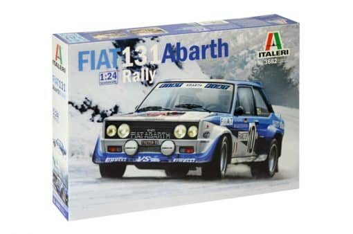 Italeri Fiat 131 Abarth Rally 3662 koottava pienoismalli