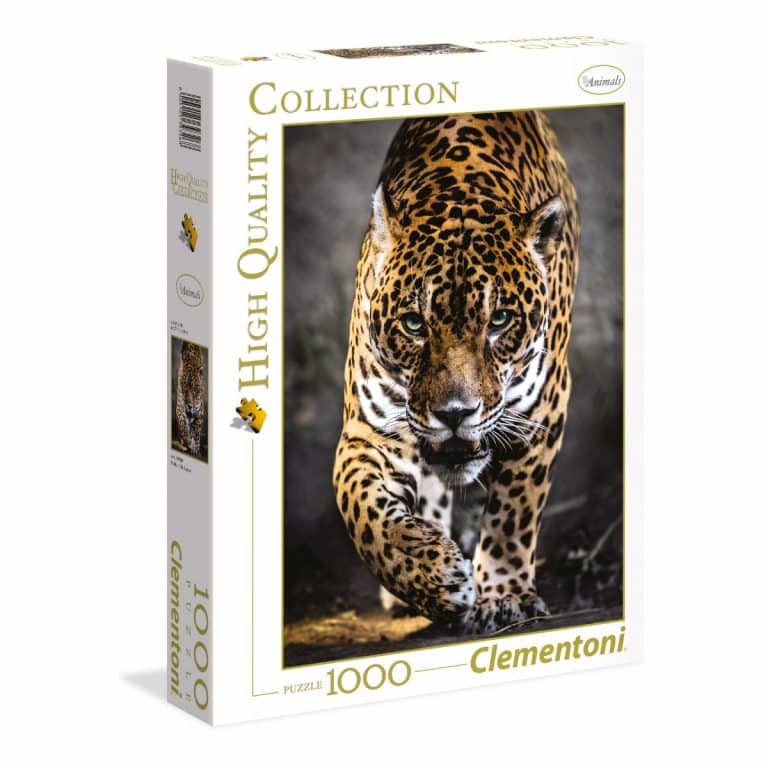 Palapeli 1000 palaa Jaguaari Clementoni