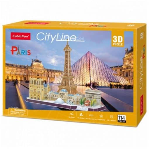 3D Palapeli Pariisi 114 osaa