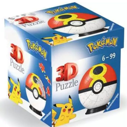 3D Palapelipallo Pokemon 55 Valk/Pun/Kel - Image 2