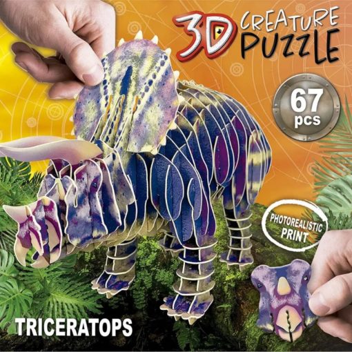 3D palapeli dino Triceratops Educa - Image 2