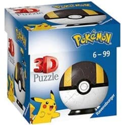 3D palapelipallo Pokemon 55 palaa mustavalkoinen Ravensburger