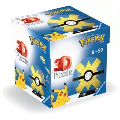 3D palapelipallo Pokemon 55 palaa sinikeltainen Ravensburger