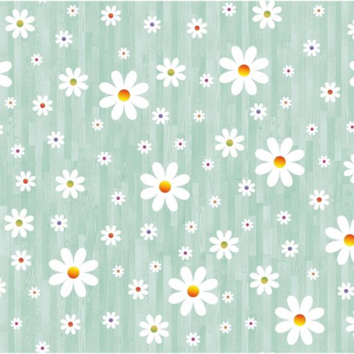 Vahakangas 140 cm Marguerit vaaleanvihreä