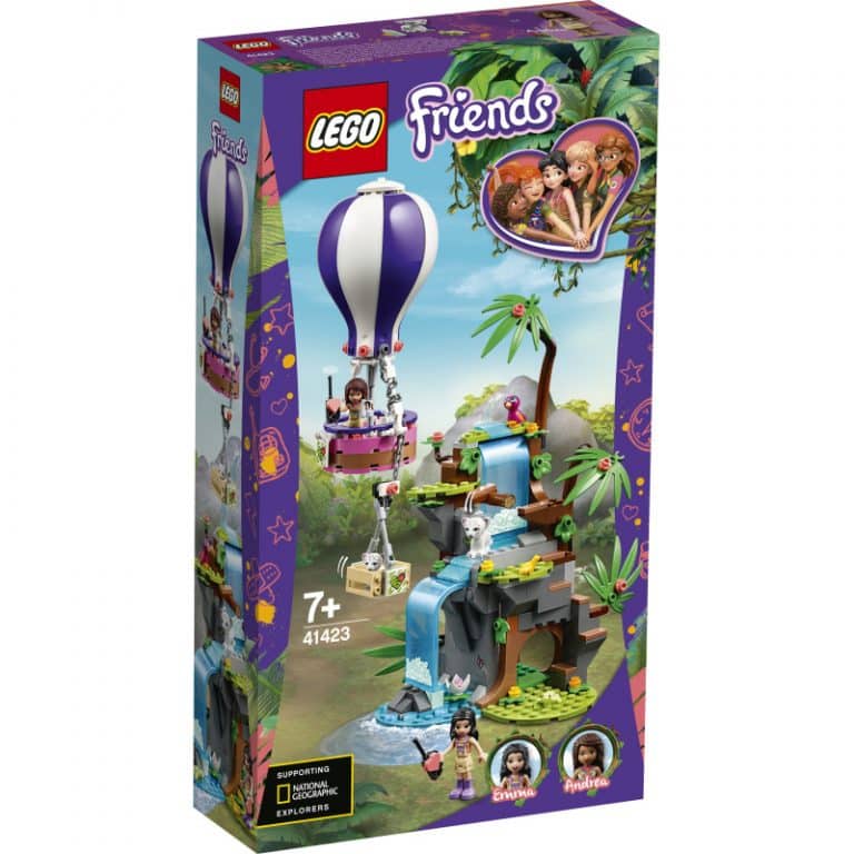 LEGO Friends 41423 Tiikeri kuumailmapallossa