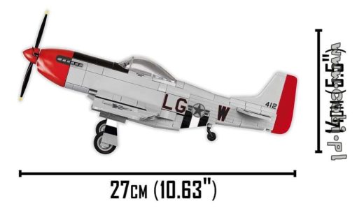 Cobi Lentokone Mustang P-510 Top Gun - Image 4