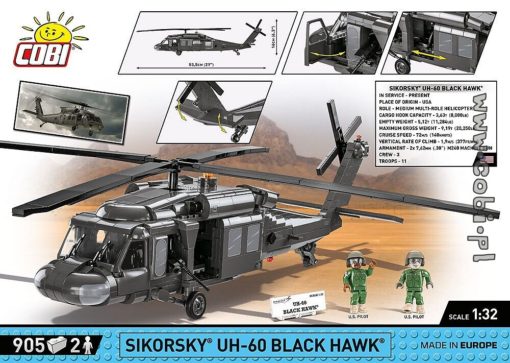 Cobi Helikopteri Sikorsky Uh-60 Black Hawk - Image 12