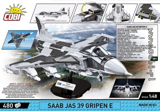 Cobi lentokone Saab Jas 39 Gripen E - Image 9